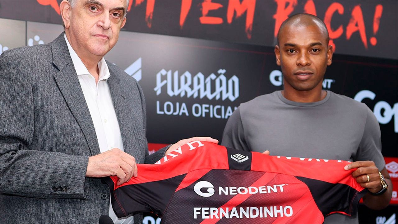 Fernandinho apresentado no Athletico-PR, 27062022