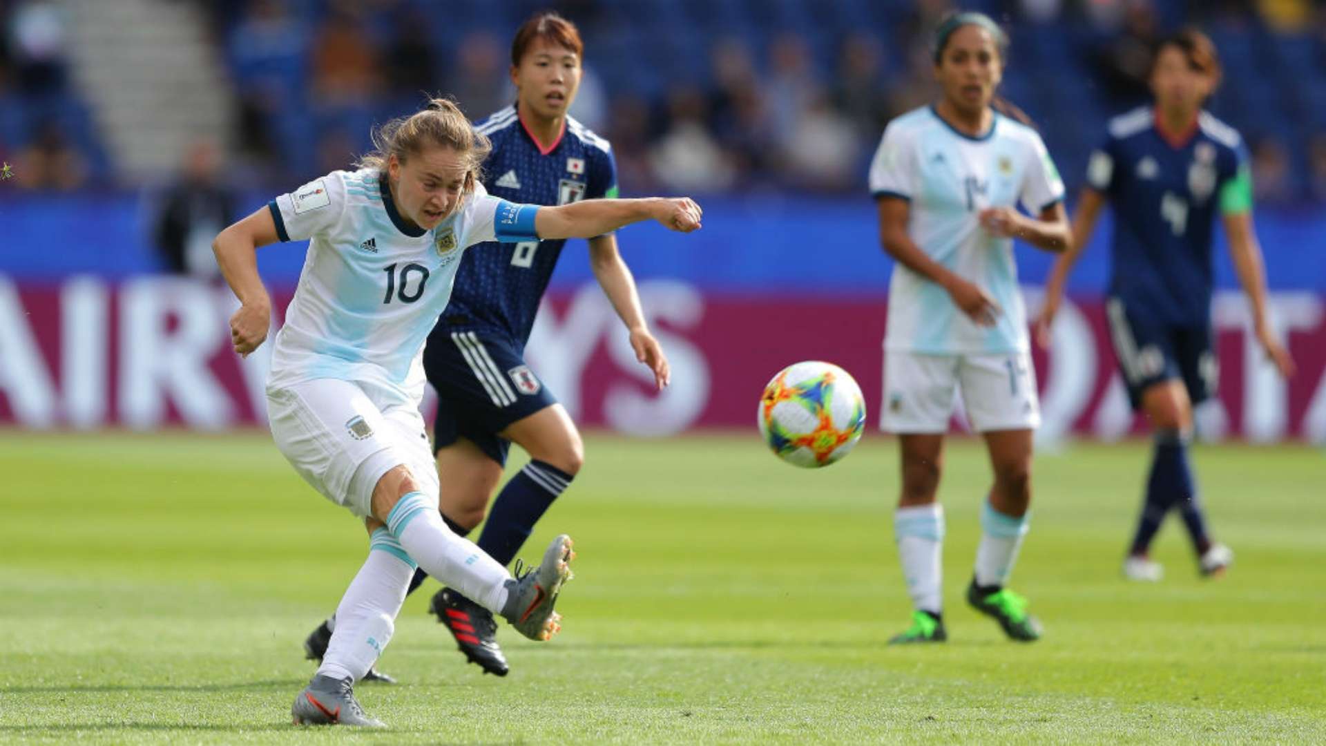 Estefania Banini Argentina Japão Copa do Mundo Feminina 2019 10062019