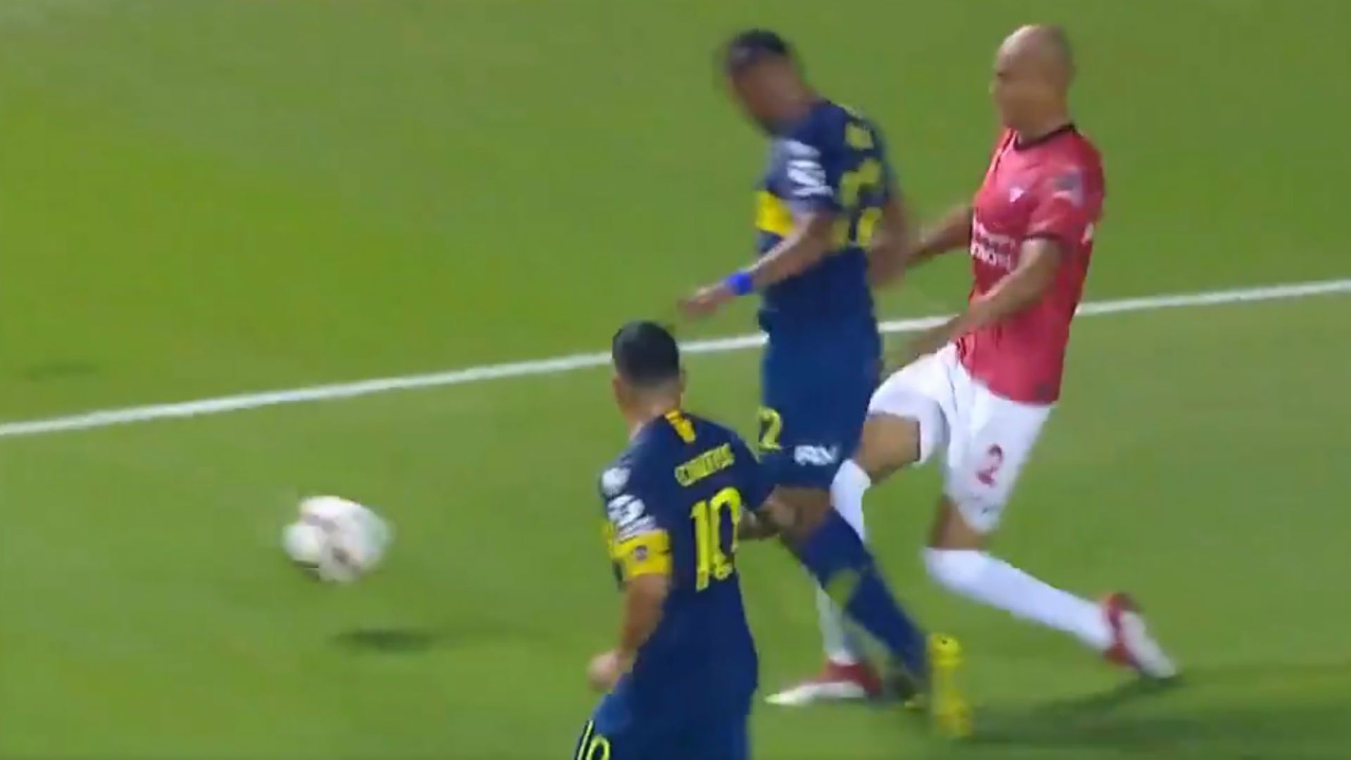 Captura Penal Boca Wilstermann Copa Libertadores 10042018