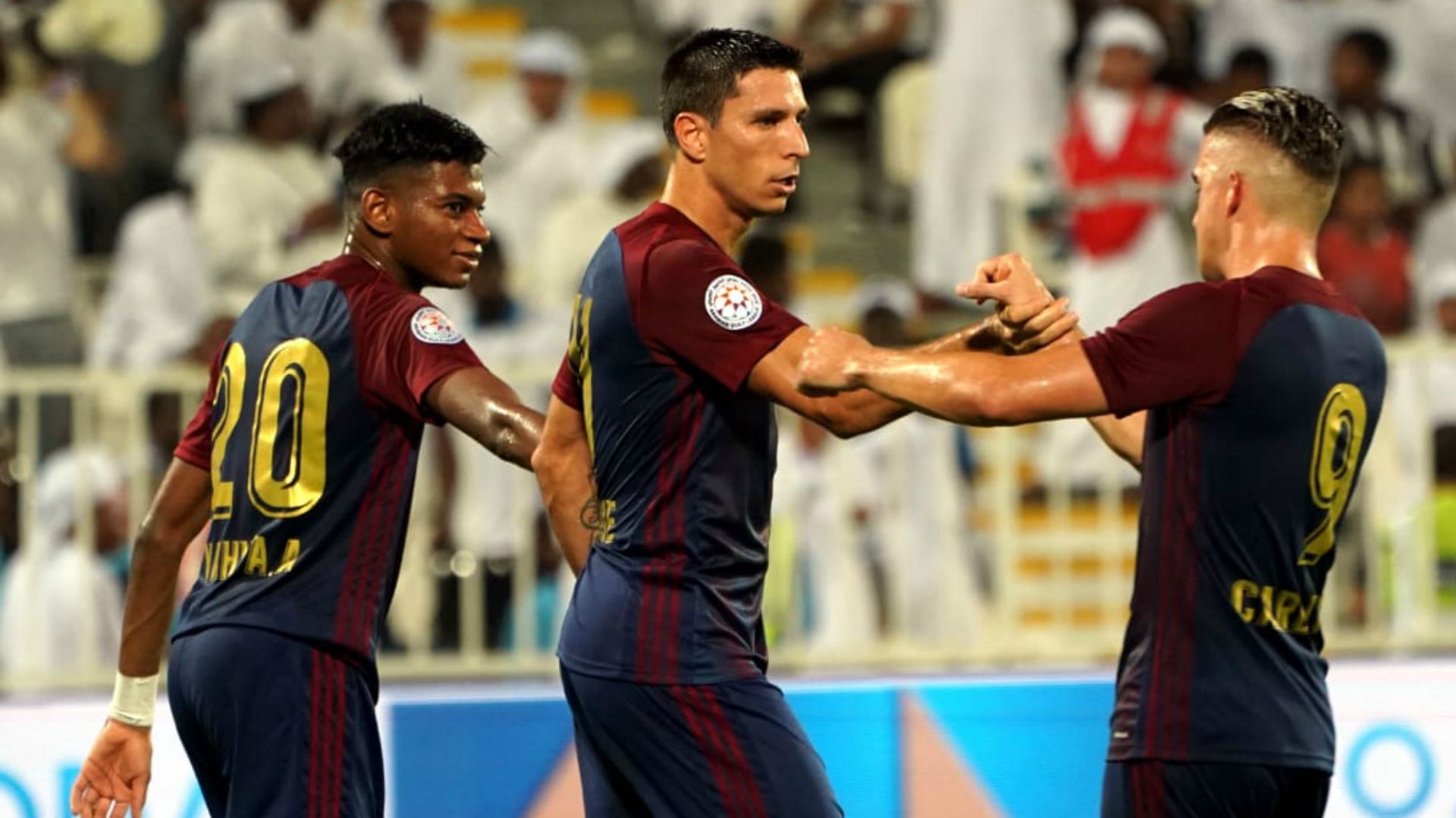 تيجالي وكارليتوس الوحدة دوري الخليج العربي الإماراتي