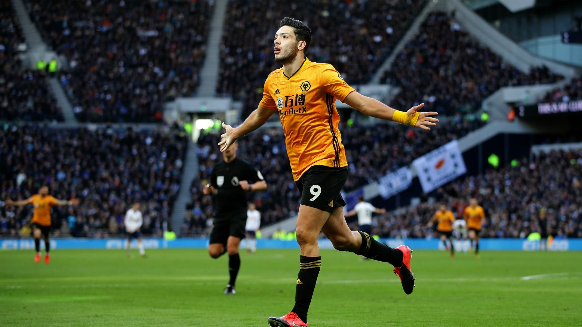 Raúl Jiménez gol Tottenham