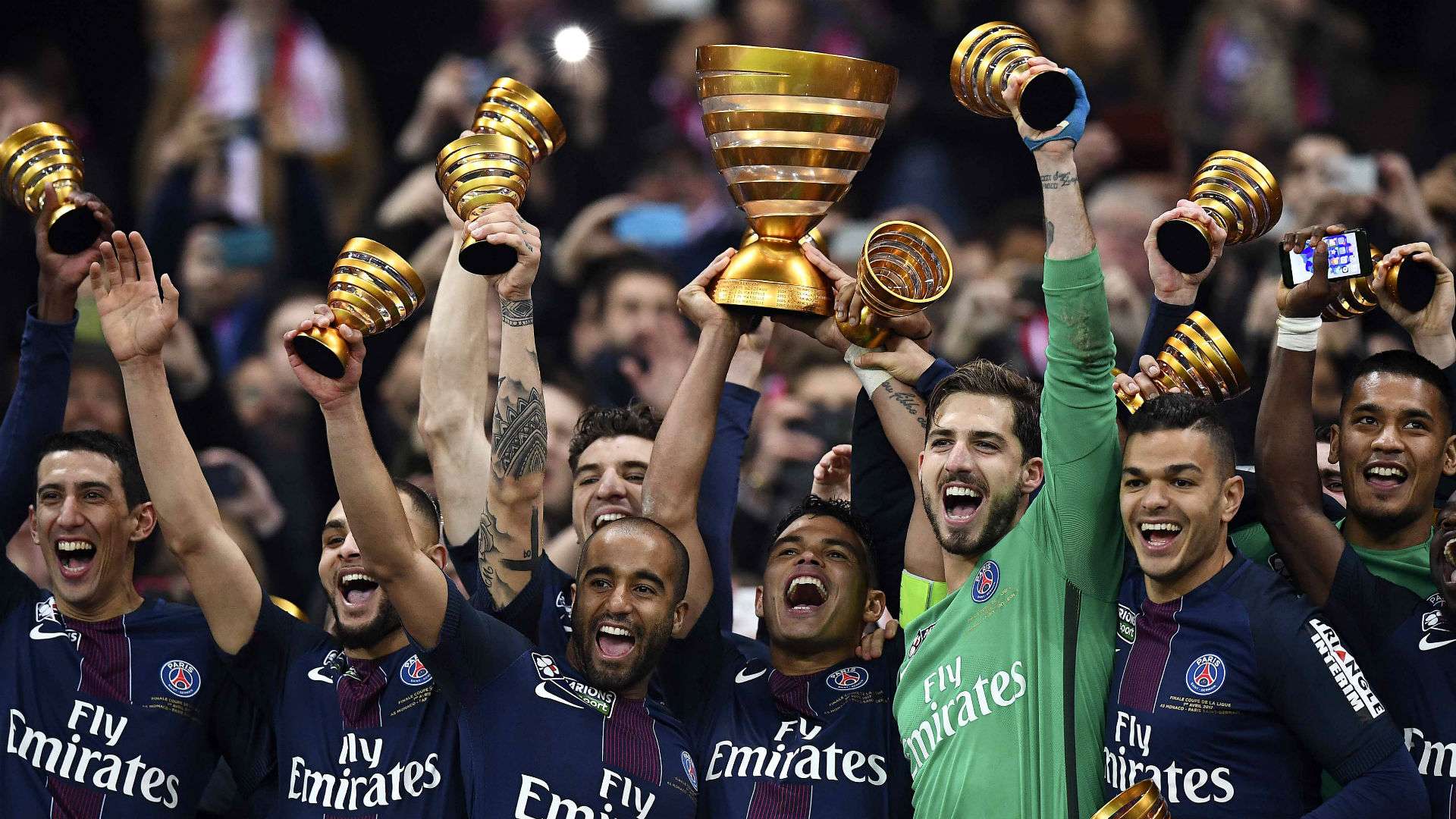 PSG Monaco Coupe de la Ligue 01042017