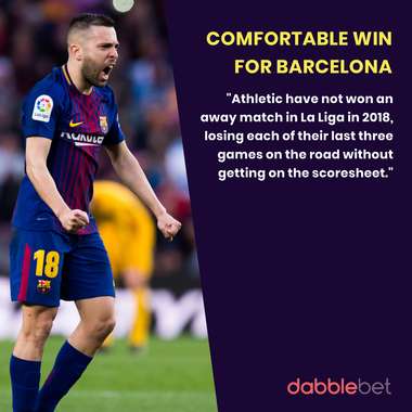 Barca Athletic Bilbao graphic