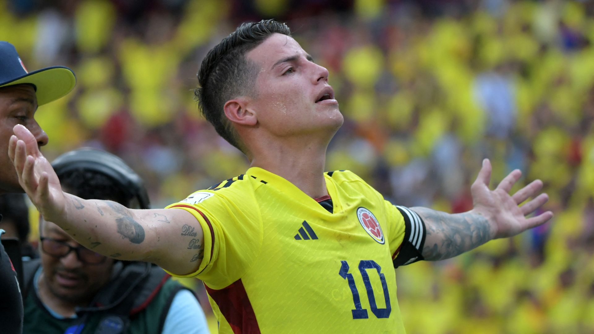 James Rodriguez Colombia Uruguay Eliminatorias Sudamericanas 12102023