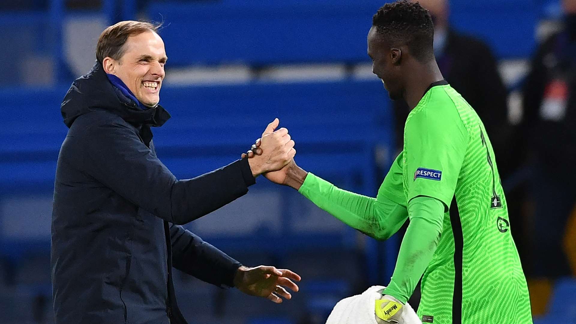 Thomas Tuchel Edouard Mendy Chelsea 2020-21