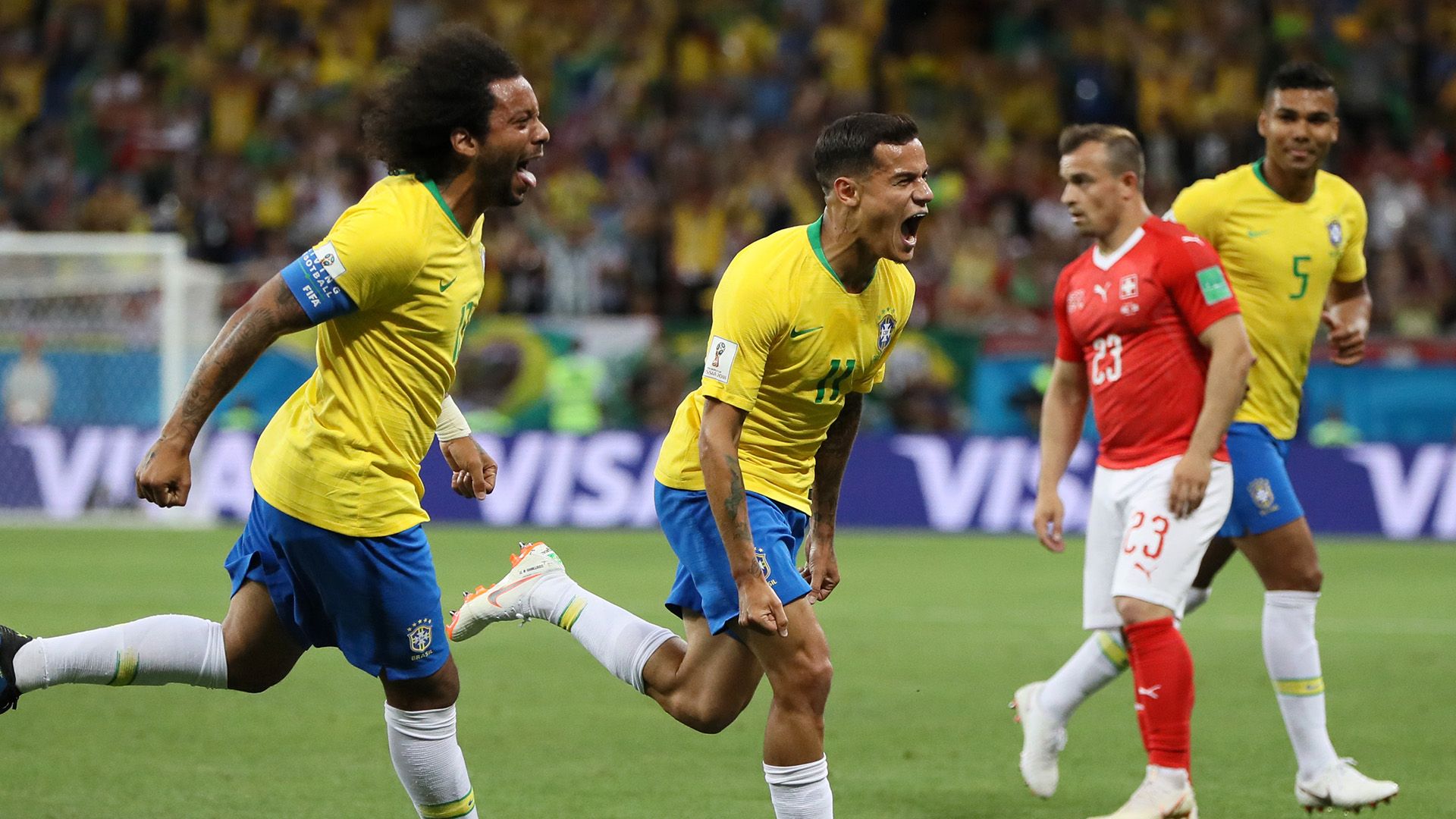 Coutinho Brazil Switzerland World Cup 17062018