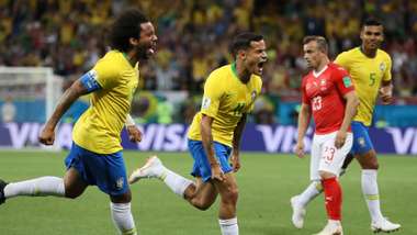 Coutinho Brazil Switzerland World Cup 17062018