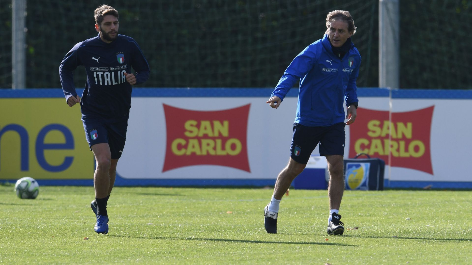 Domenico Berardi Roberto Mancini Italy
