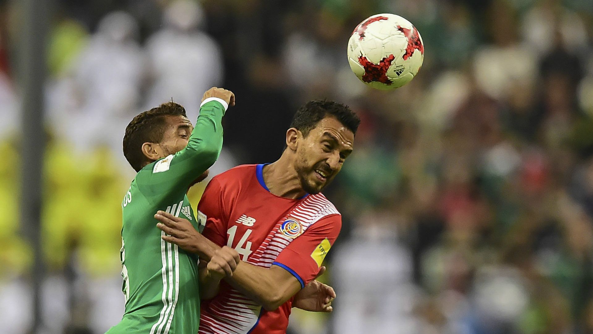 Jonathan dos Santos Mexico Randall Azofeifa Costa Rica