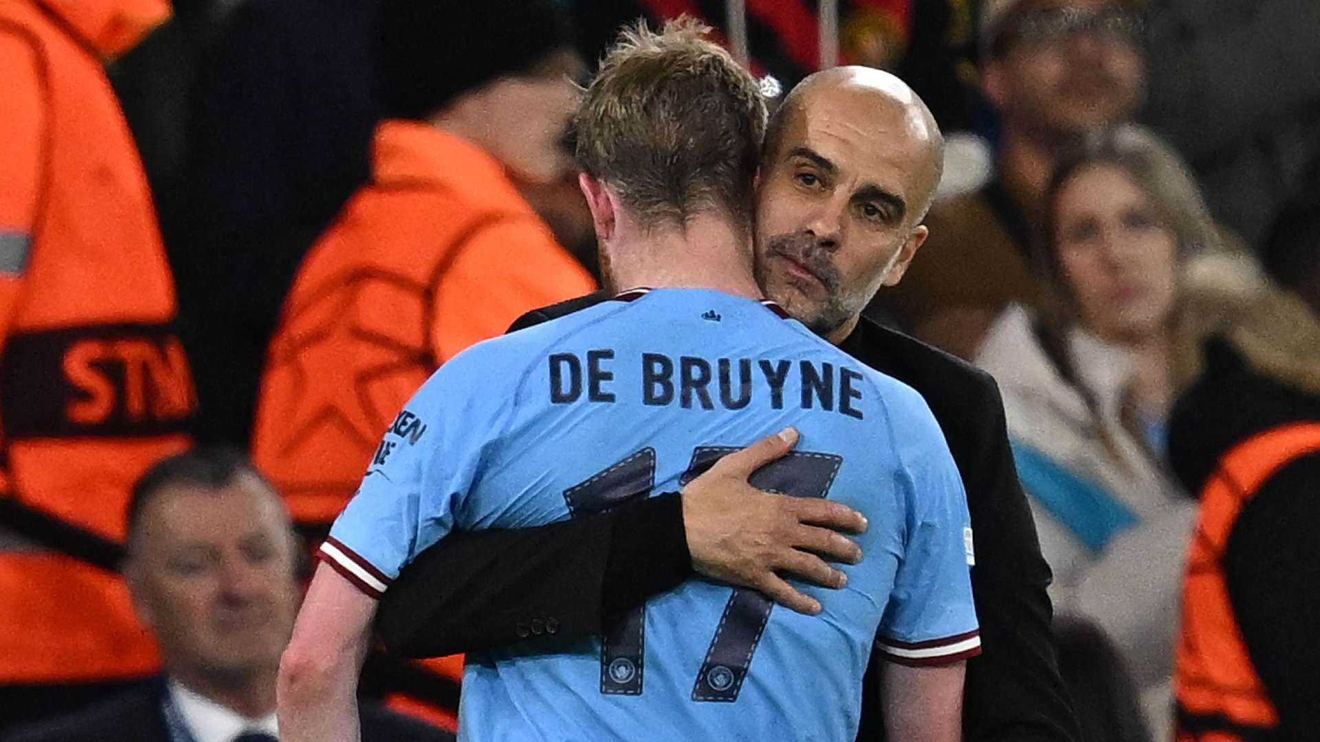 Kevin De Bruyne Pep Guardiola Manchester City 2022-23