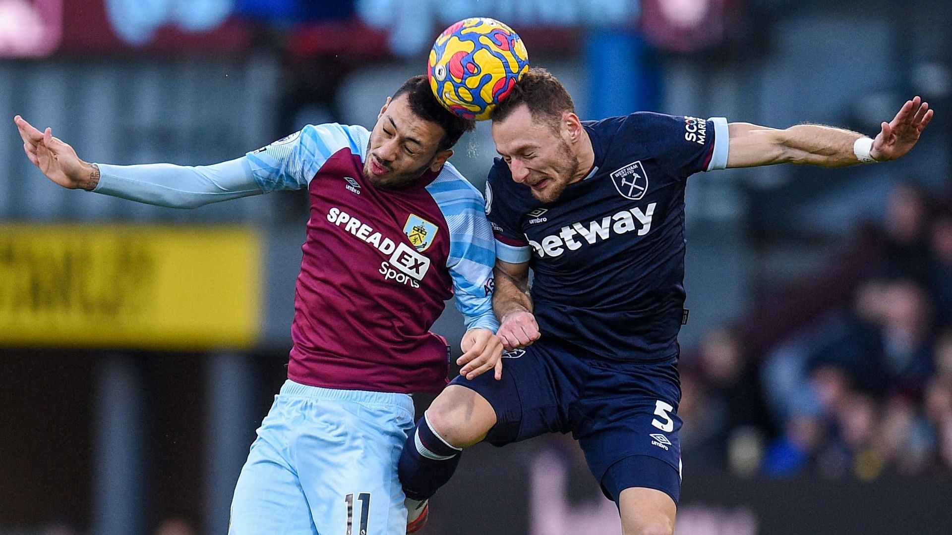 Burnley vs West Ham, Premier League 2021-22