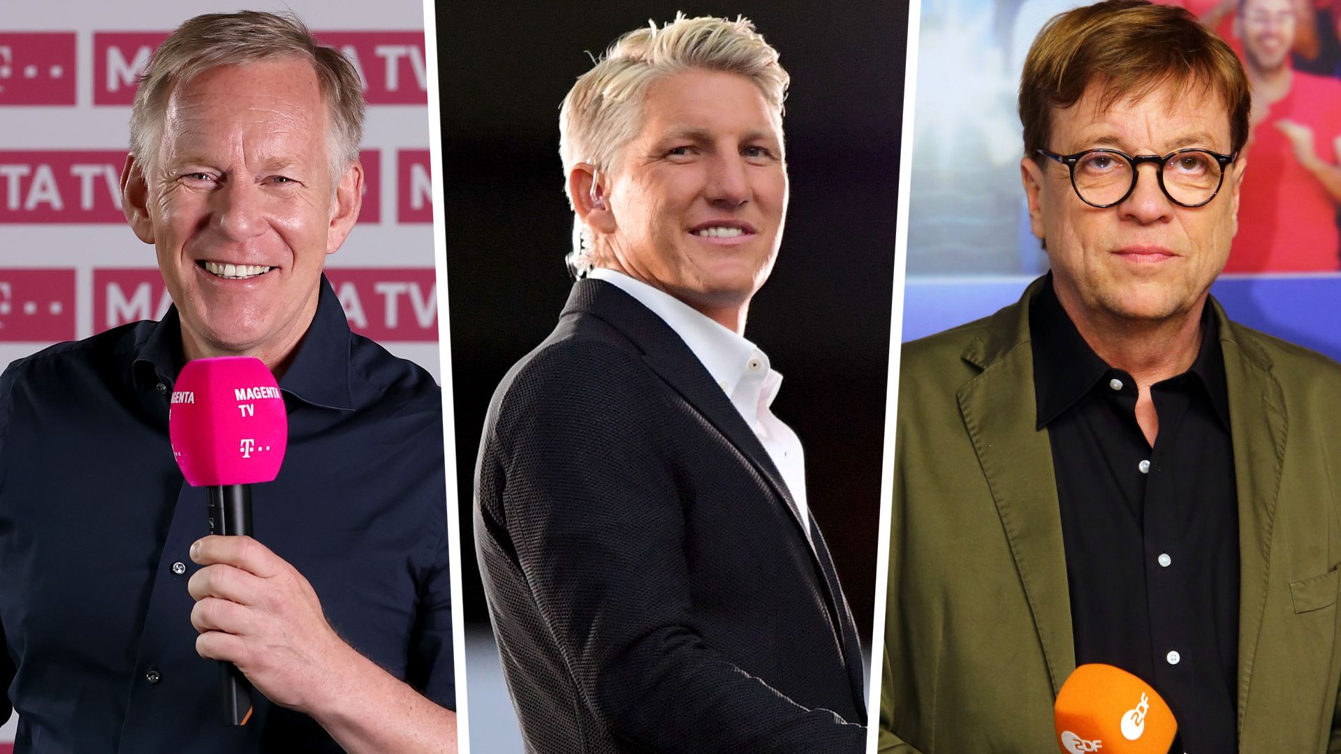 GER ONLY Johannes B Kerner Bastian Schweinsteiger Bela Rethy