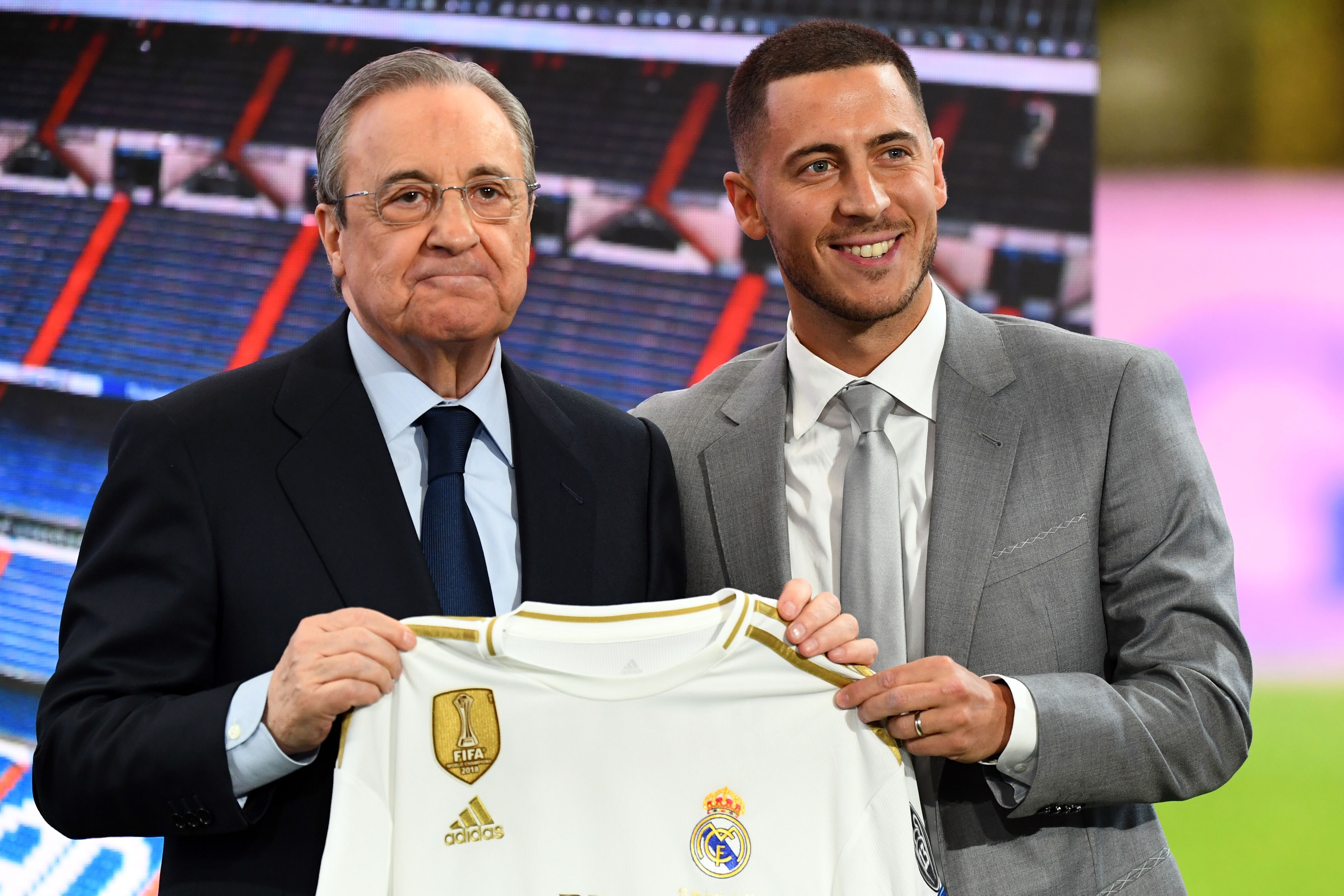 Florentino Pérez Eden Hazard Real Madrid