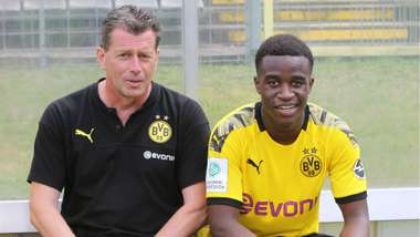 ONLY GERMANY Michael Sklbbe Youssoufa Moukoko Borussia Dortmund 2019
