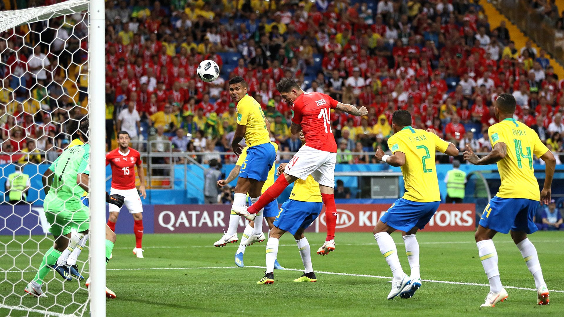 Zuber goal Brazil Switzerland World Cup 17062018
