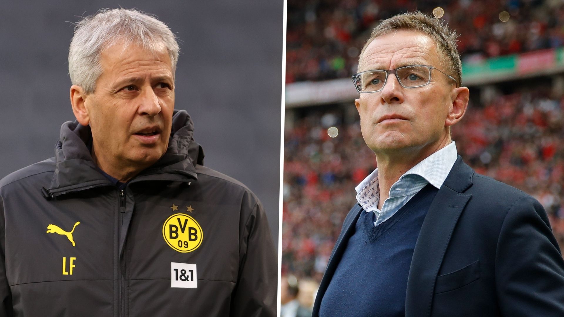 Lucien Favre Ralf Rangnick GFX