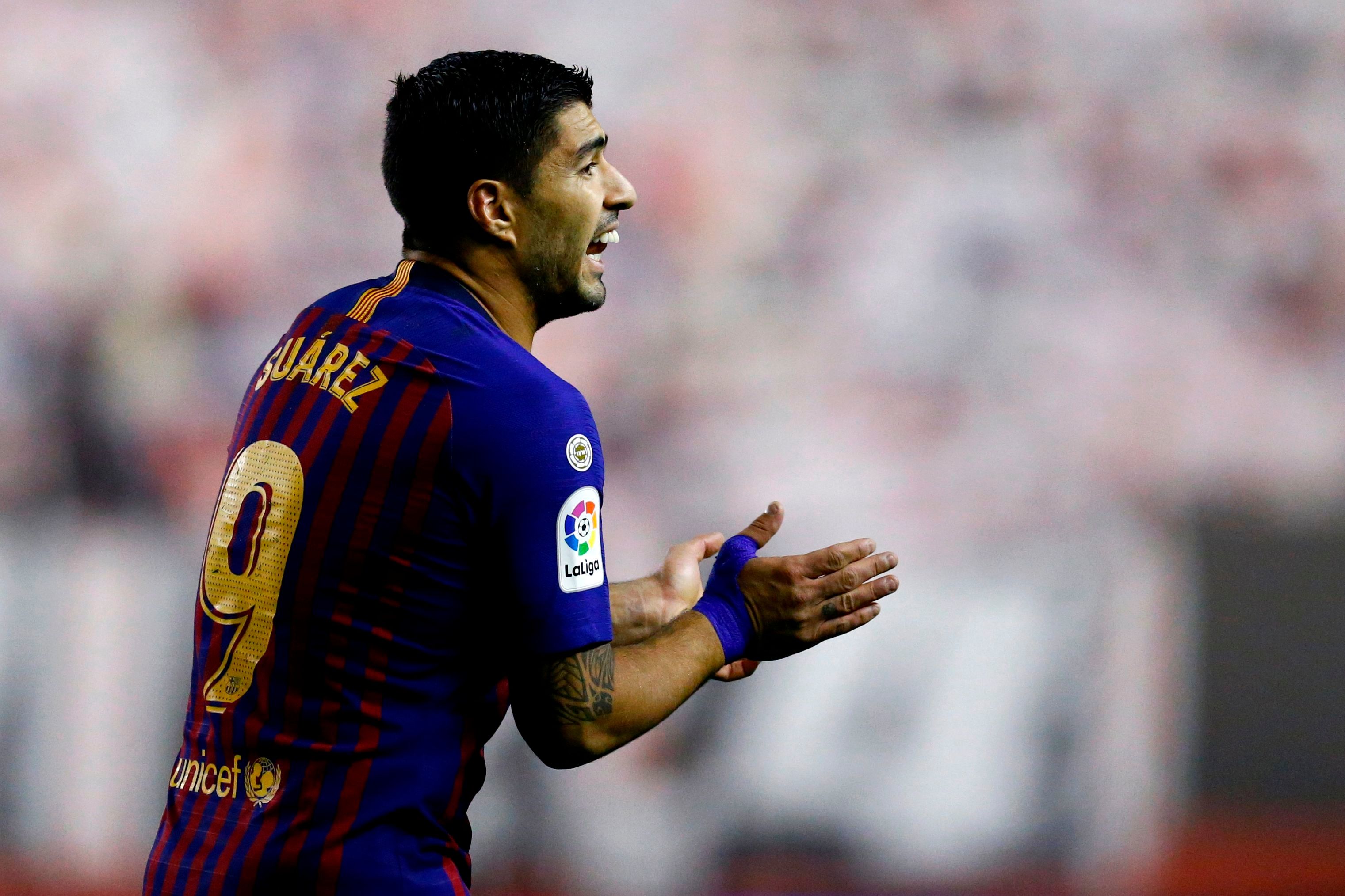 luis suarez rayo vallecano barcelona liga