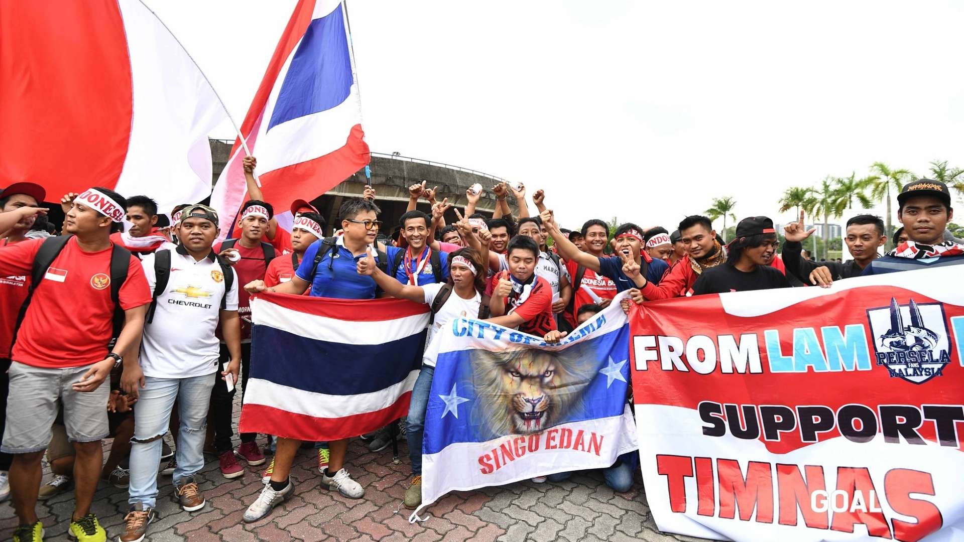 SEA Games 2017: Indonesia & Thailand Fans