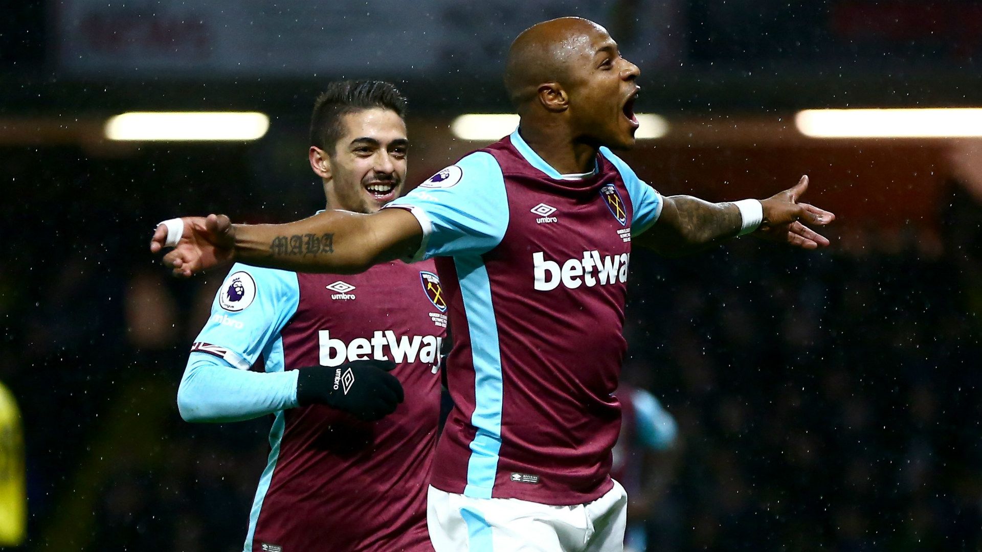 Andre Ayew West Ham 2017