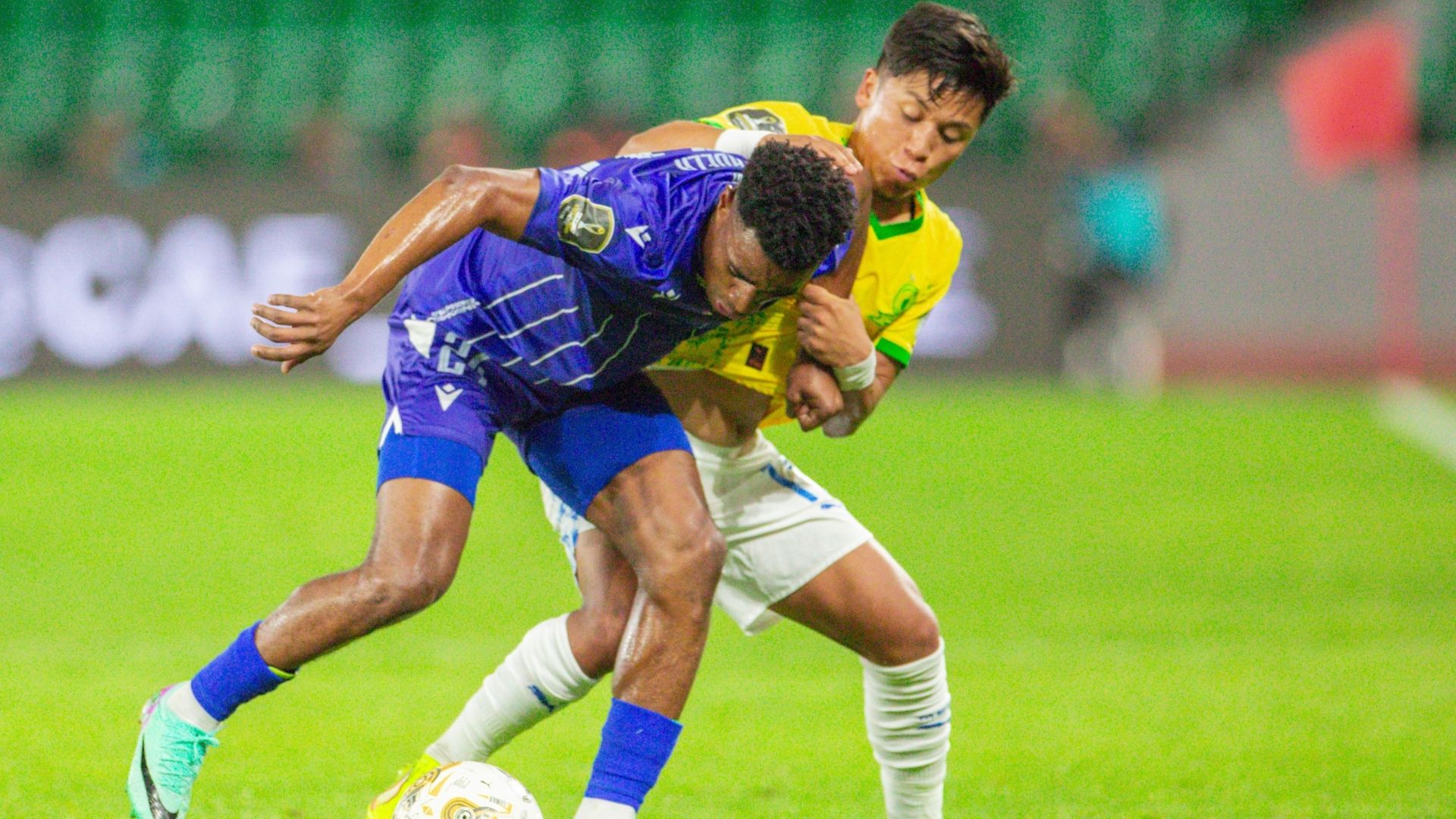 Marcelo Allende and Ebuela Steven, Mamelodi Sundowns vs Al-Hilal Omdurman