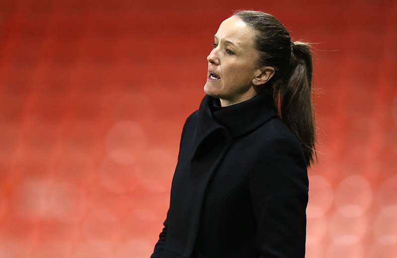 Casey Stoney Manchester United Women 2020