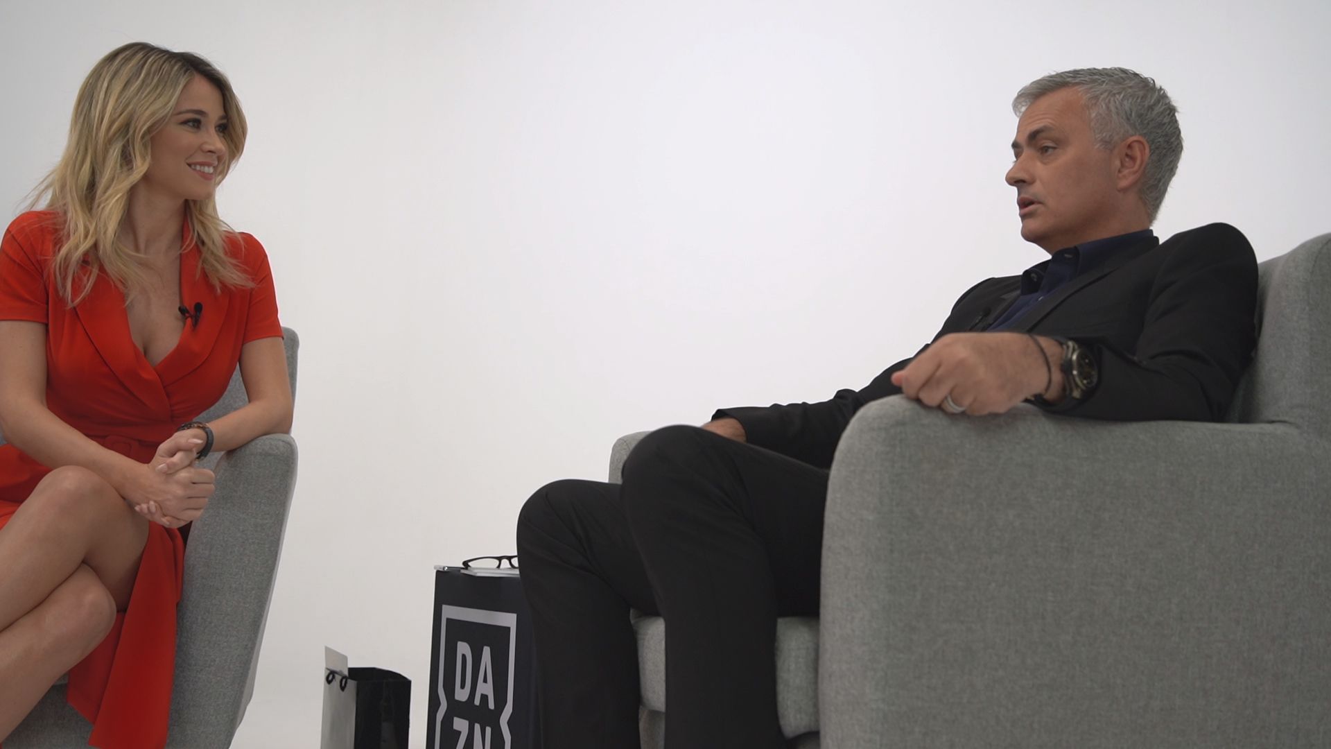 Diletta Leotta José Mourinho DAZN 2