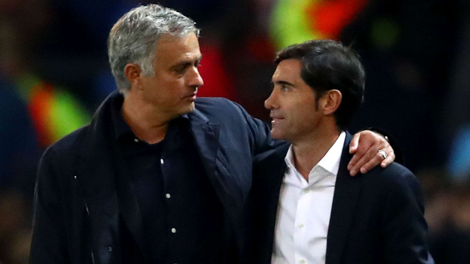 Mourinho Marcelino Manchester United Valencia Champions League 02 10 2018
