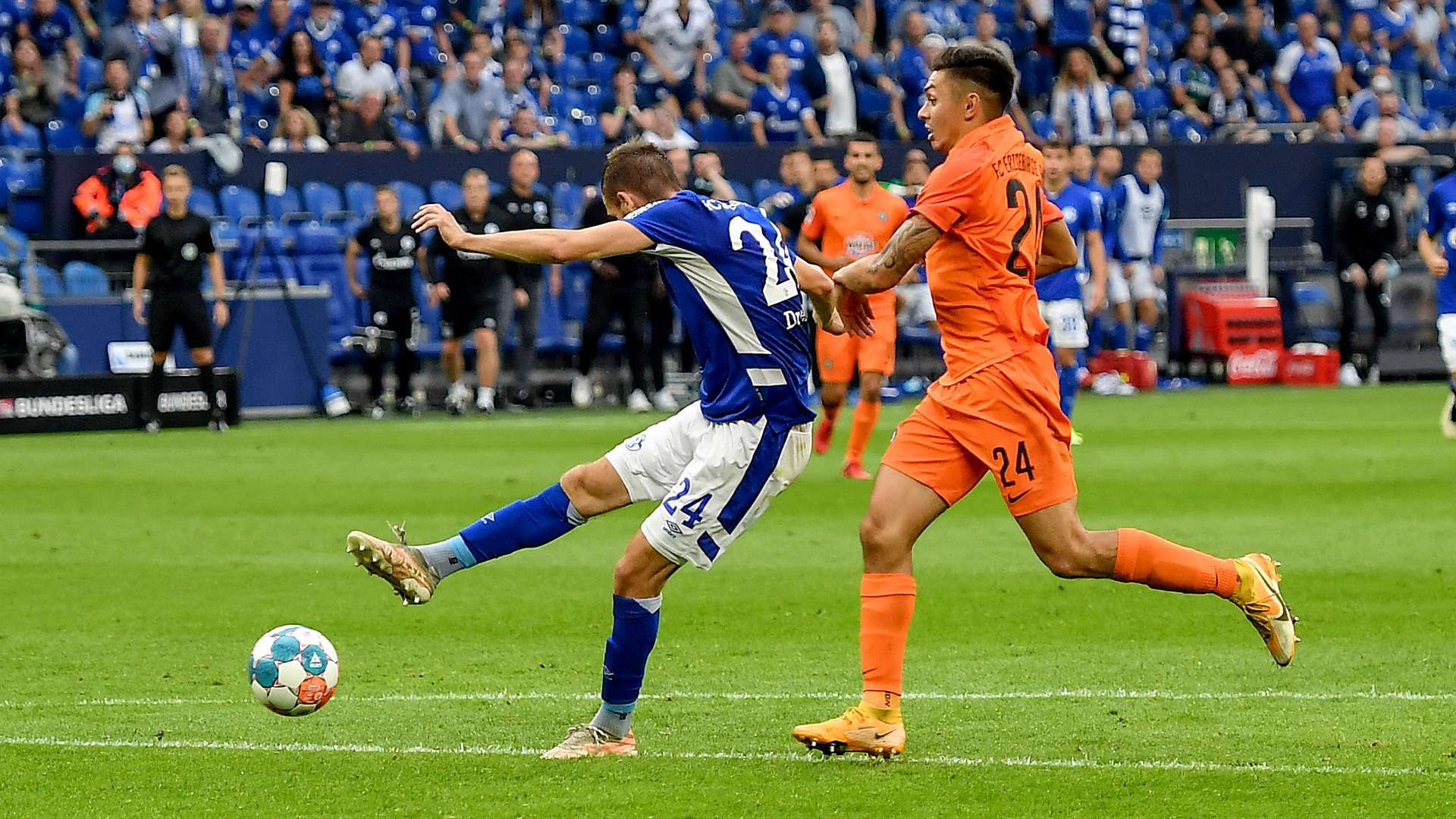 Drexler Schalke Aue 2. Bundesliga 130821
