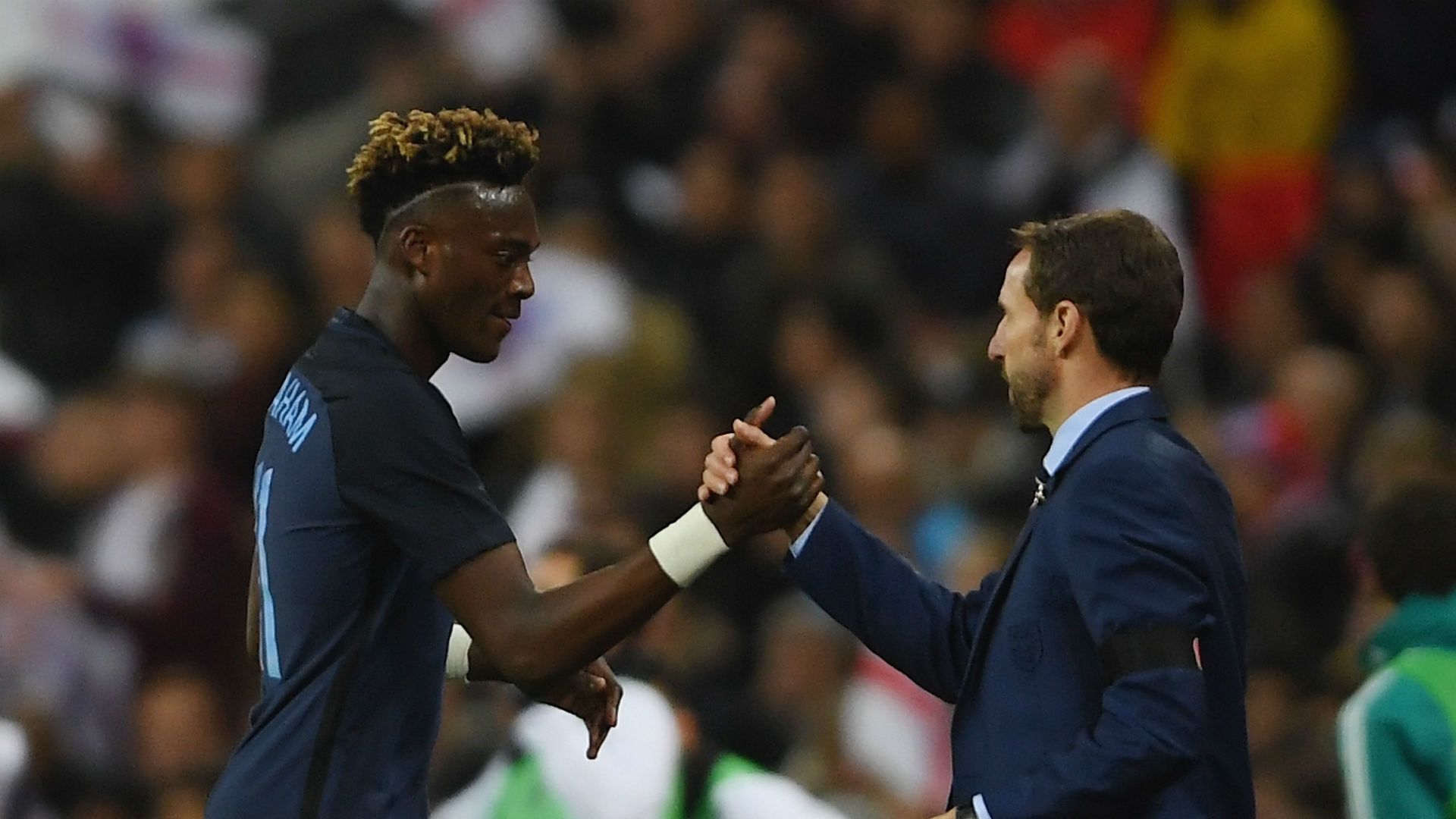 Tammy Abraham Gareth Southgate England 10112017