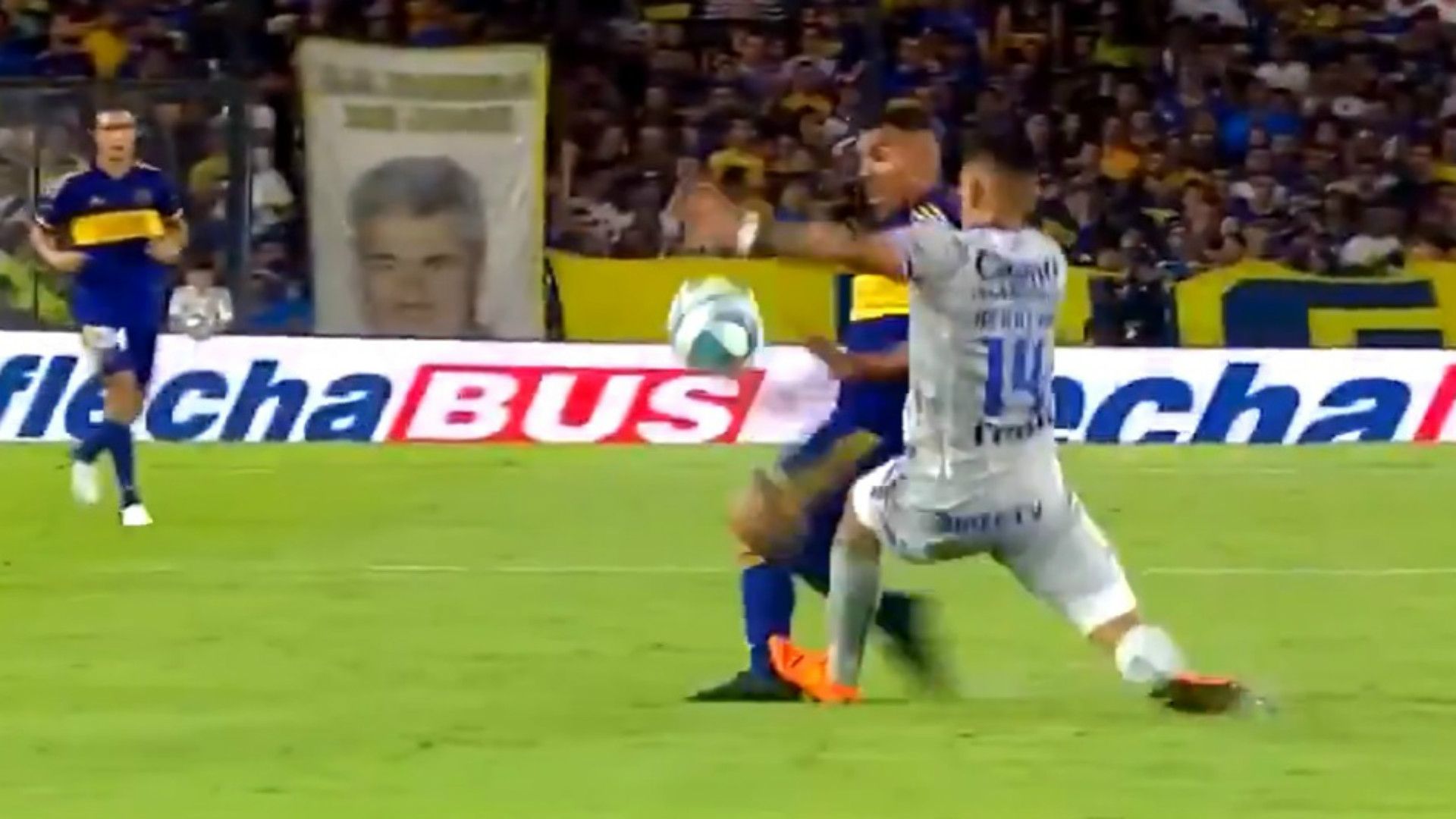 Captura Herrera Planchazo Boca Godoy Cruz