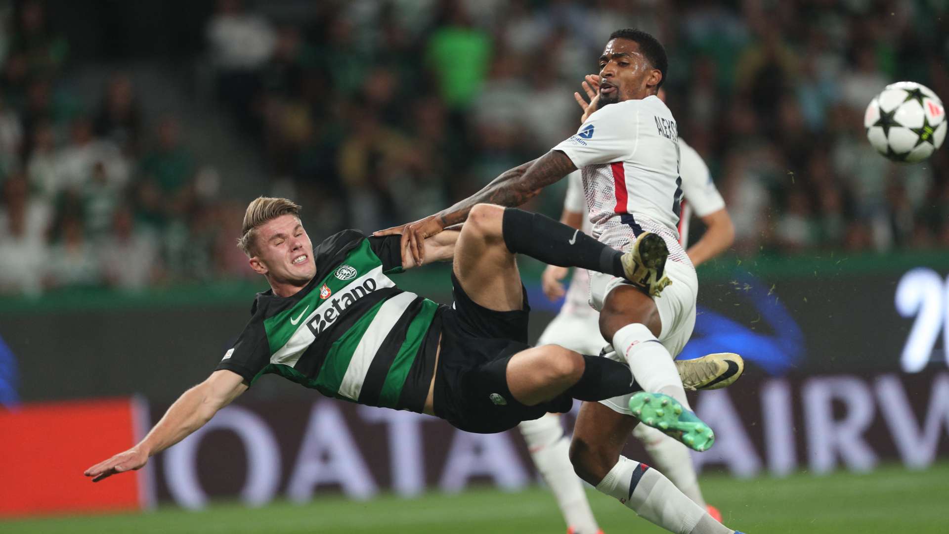 Viktor Gyokeres Alexsandro Sporting Lille Champions League