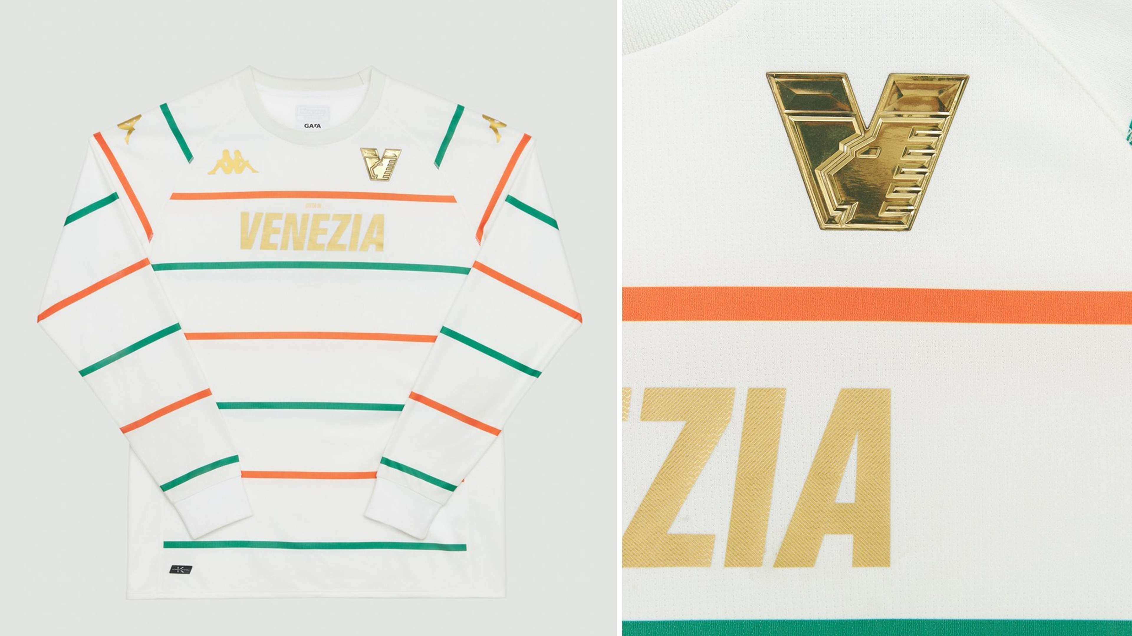 2022/23 Venezia away shirt details