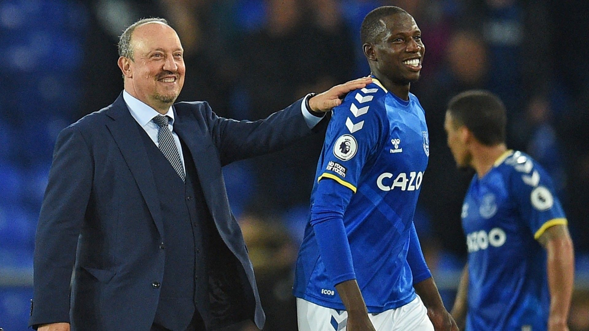 Rafa Benitez Abdoulaye Doucoure Everton 2021-22