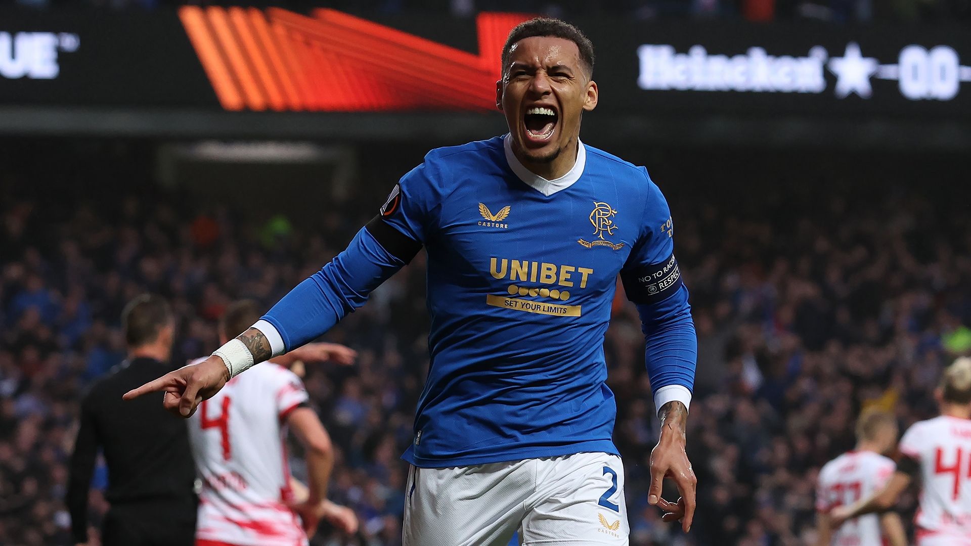 James Tavernier Rangers RB Leipzig Europa League 2021-22
