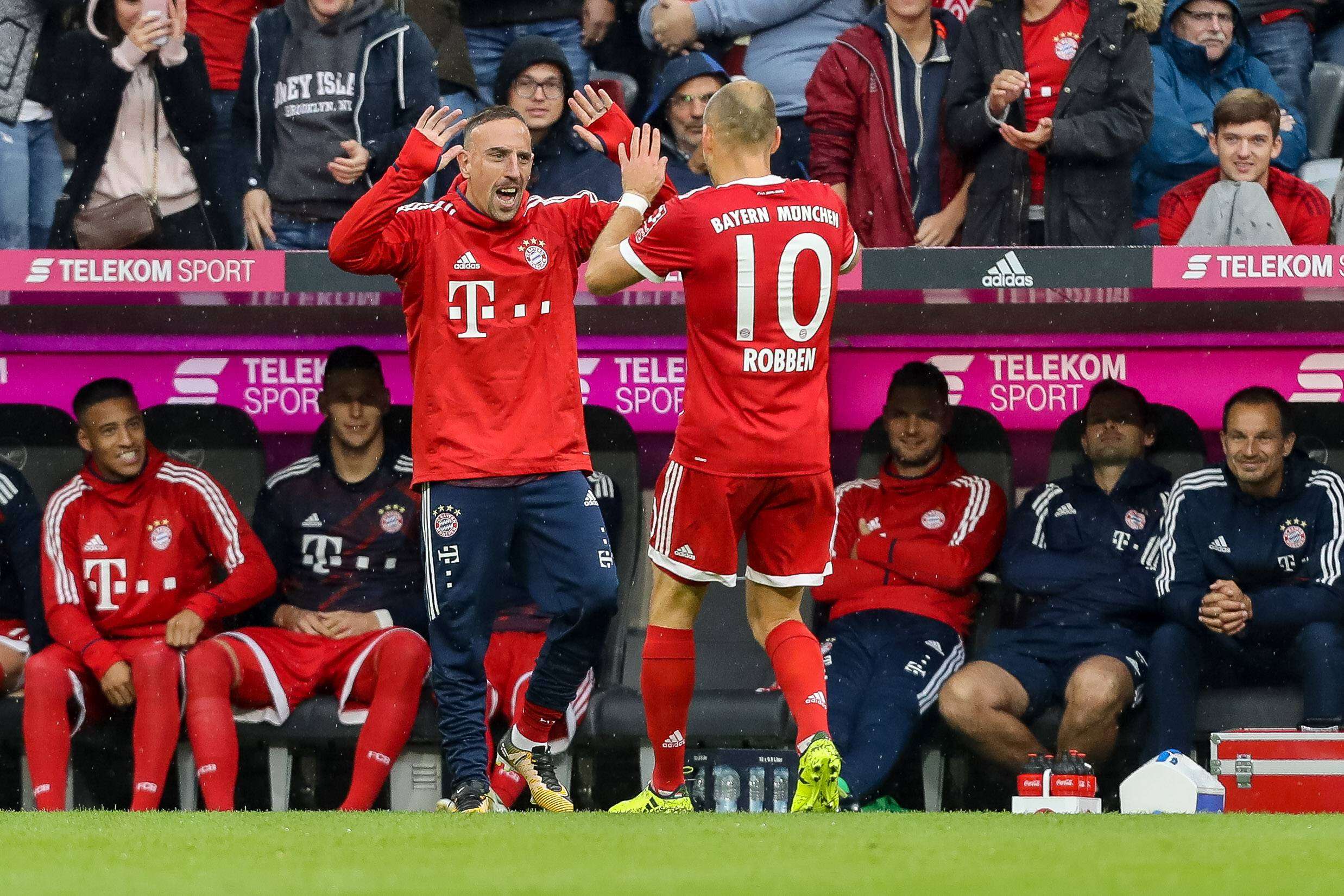 *GER ONLY / NO GAL* Franck Ribery Arjen Robben FC Bayern München Mainz 05