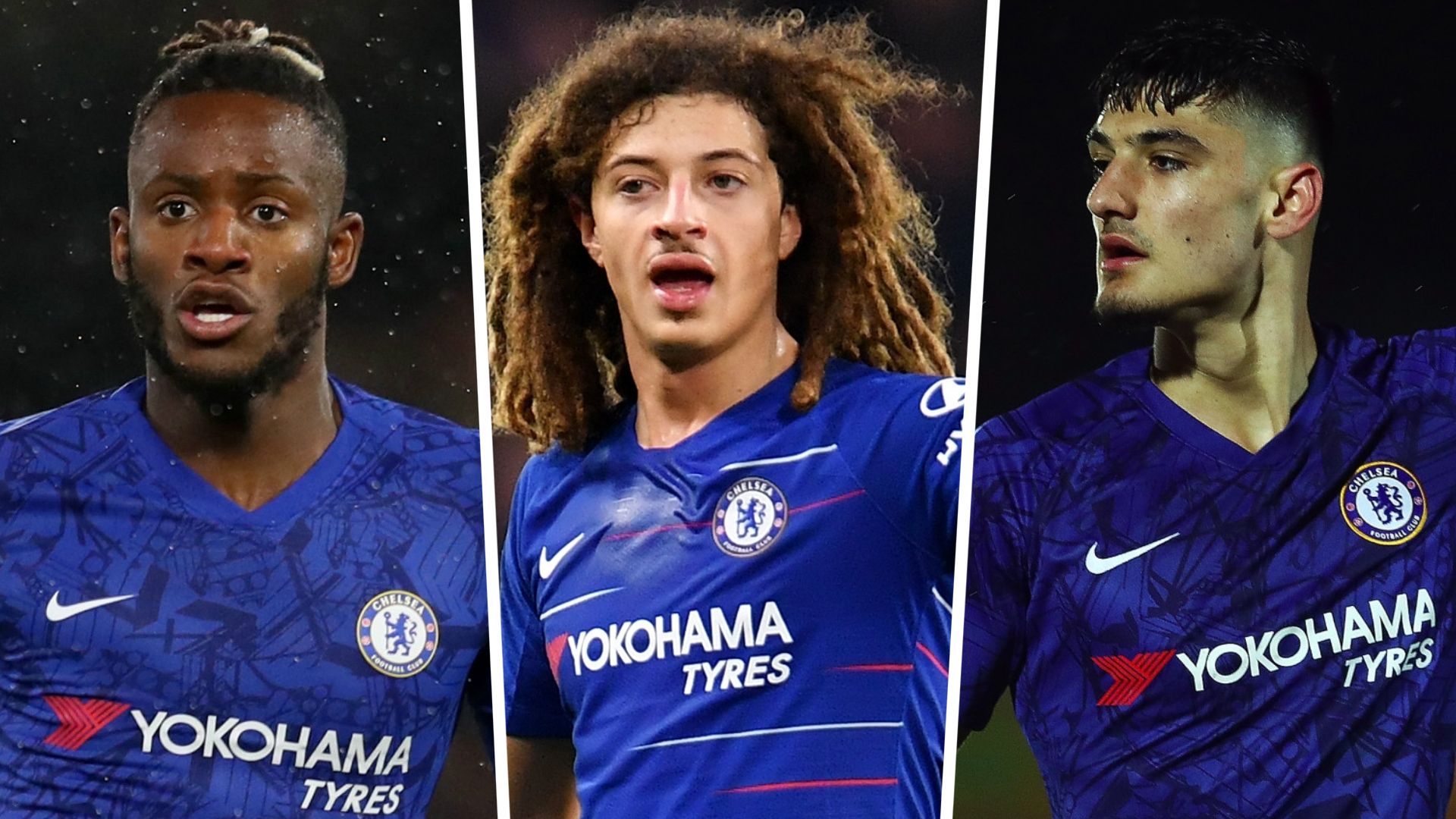 Michy Batshuayi Ethan Ampadu Armando Broja Chelsea 2020