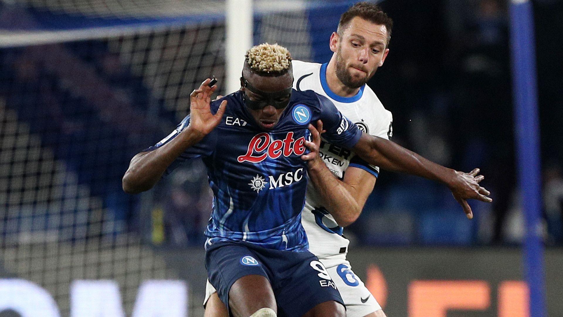 Osimhen De Vrij Napoli Inter Serie A