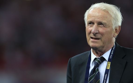 Republic of Ireland's head coach Giovanni Trapattoni
