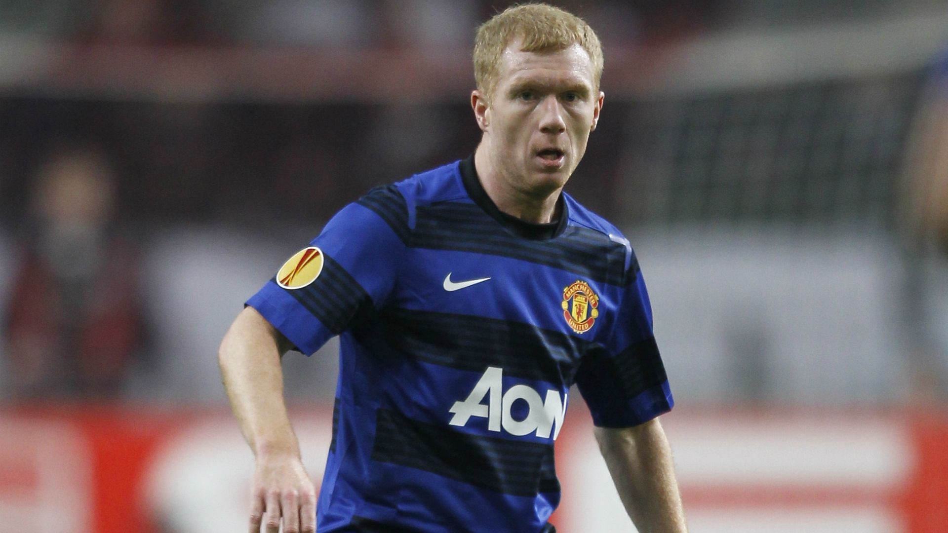 Paul Scholes, Manchester United, Europa League, 02162012