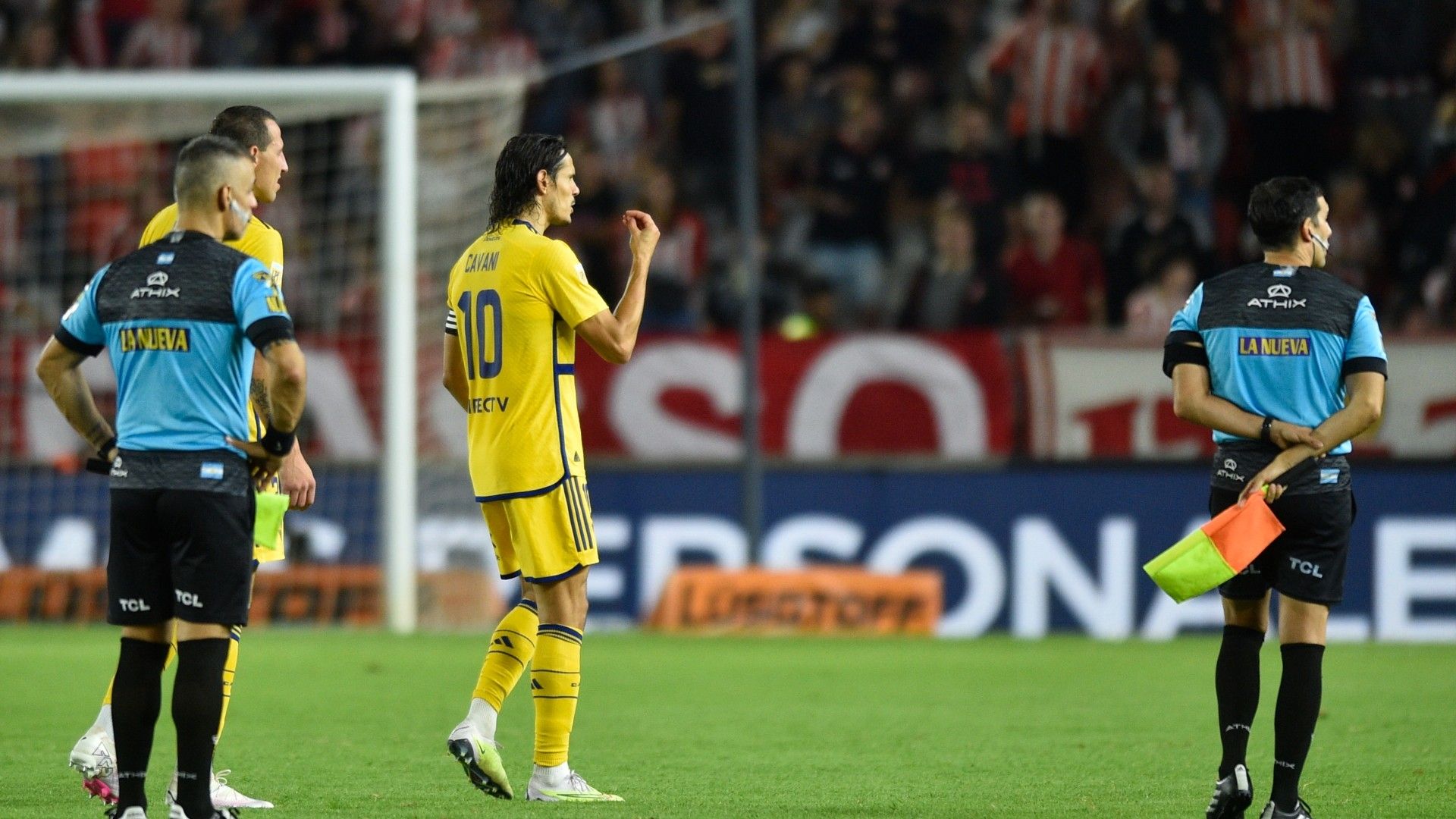 Edinson Cavani Boca Estudiantes Copa Liga Profesional 17032024