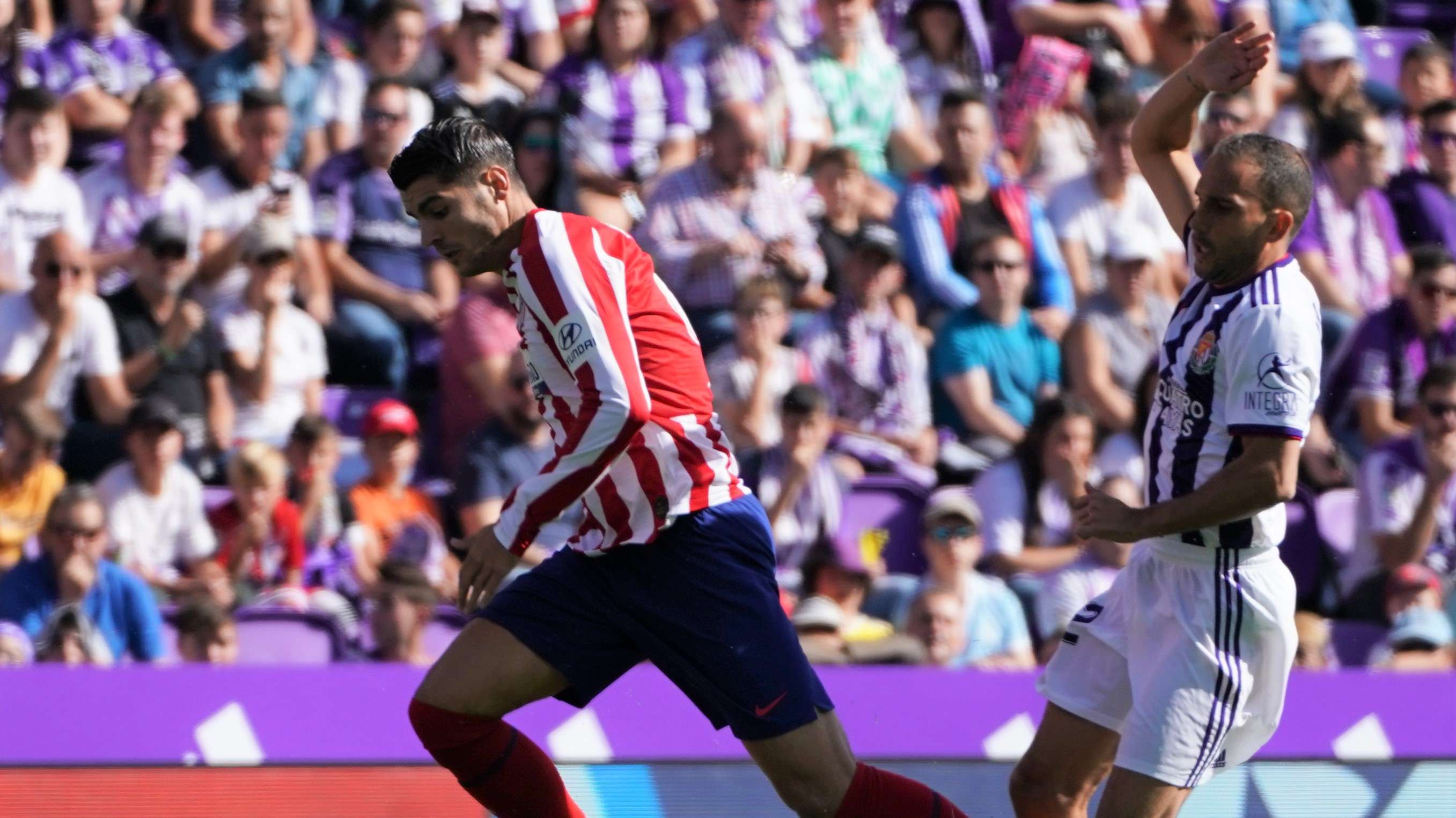 Alvaro Morata Nacho Valladolid Atletico de Madrid LaLiga 06102019