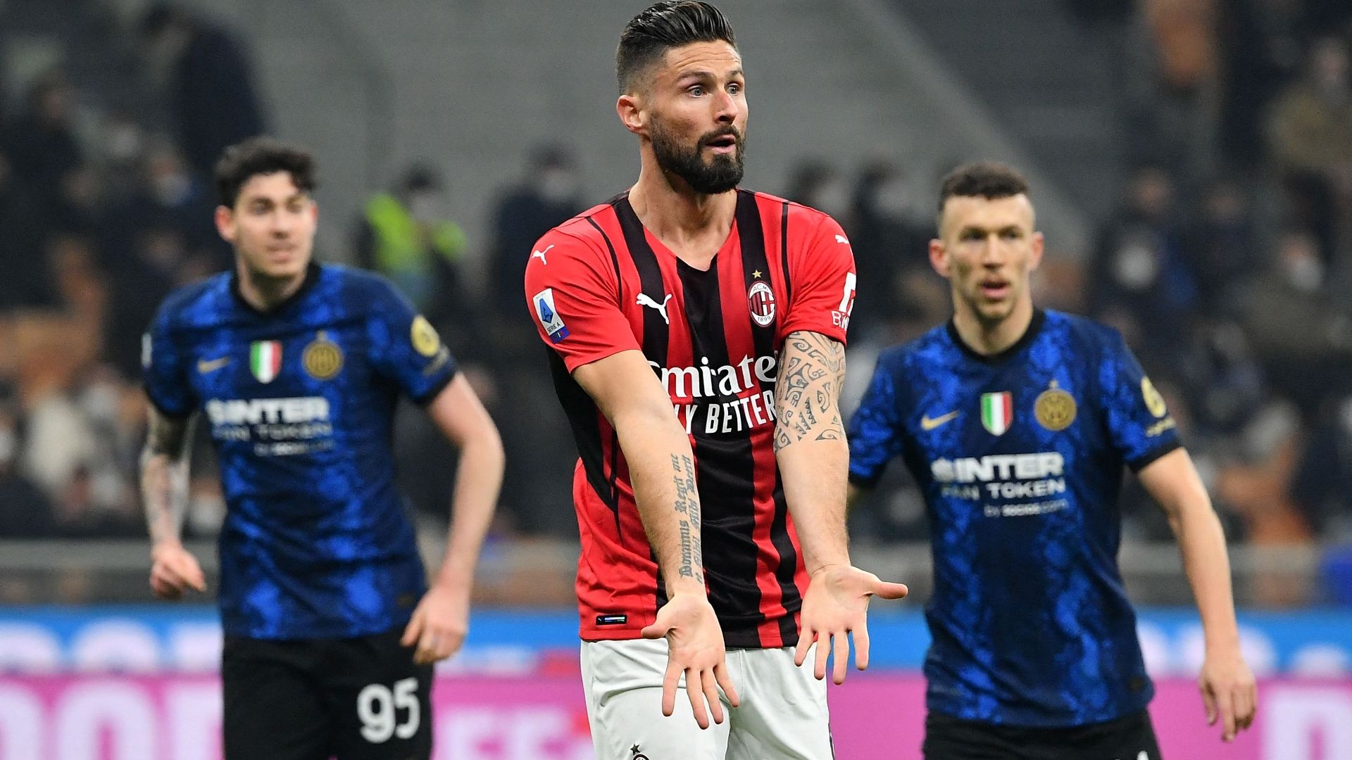 Giroud Inter Milan Serie A