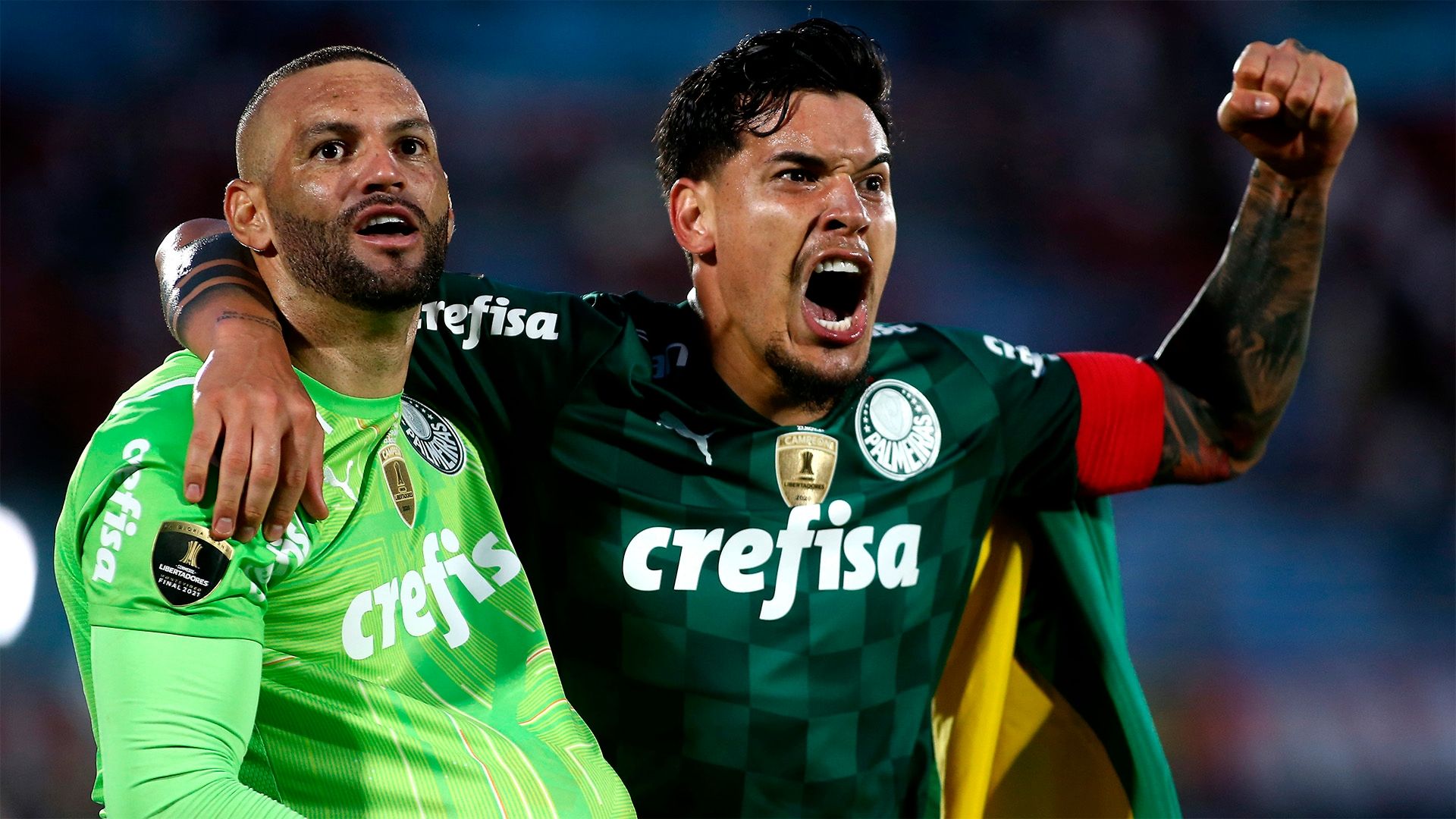 Weverton Gustavo Gomez Palmeiras Flamengo Copa Libertadores 27112021