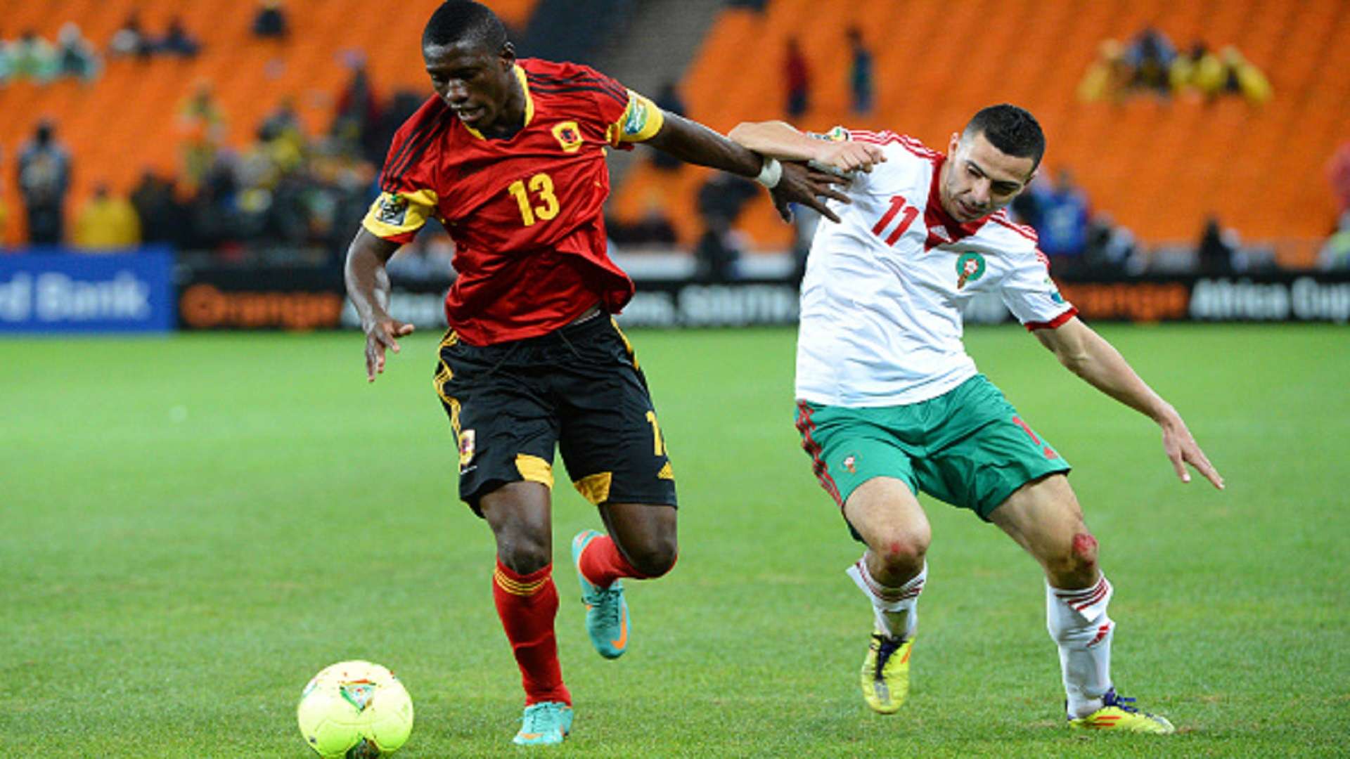 Angola 's Bastos during the 2013 Africa Cup of Nations