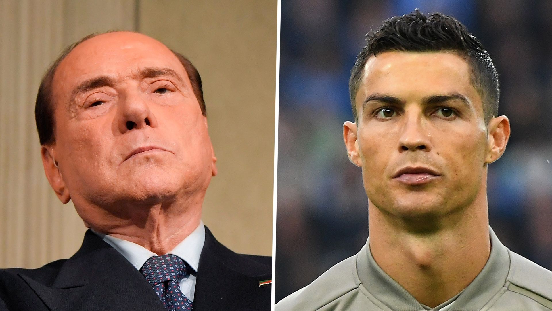 Silvio Berlusconi Cristiano Ronaldo