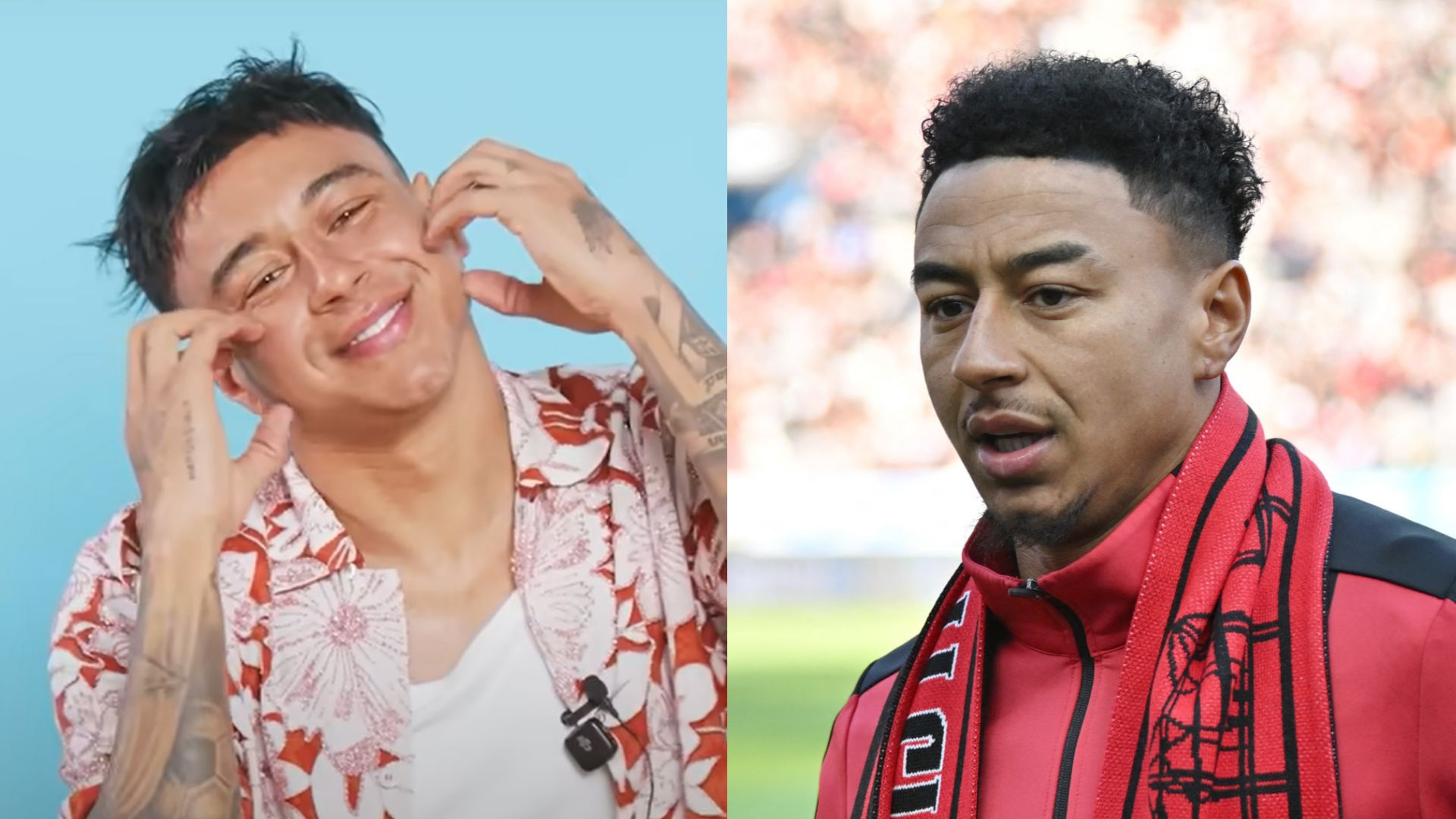 'It's very popular in England!' - Jesse Lingard responds to jibes from ...