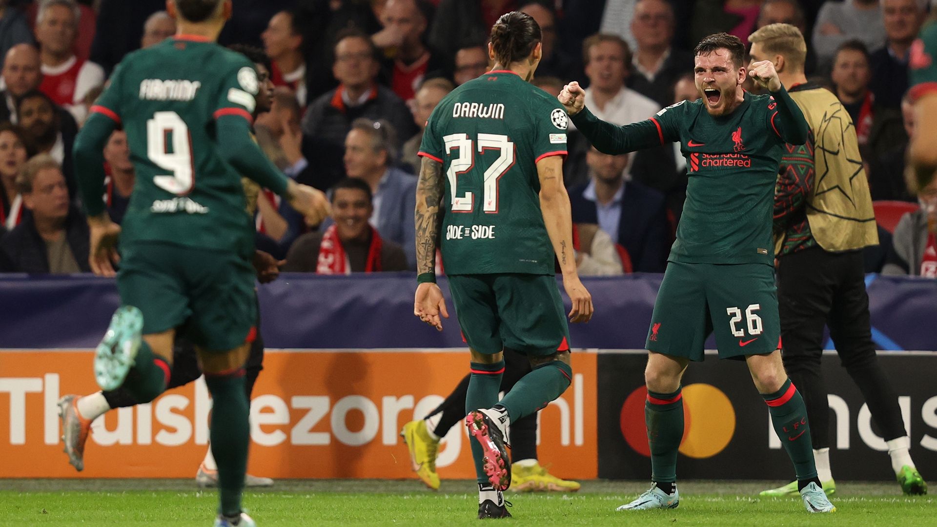 Andy Robertson Liverpool Ajax 2022-23