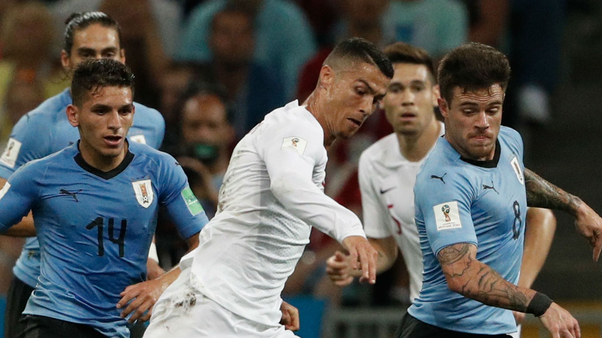 Cristiano Ronaldo Portugal Uruguai Copa do Mundo 30 06 2017