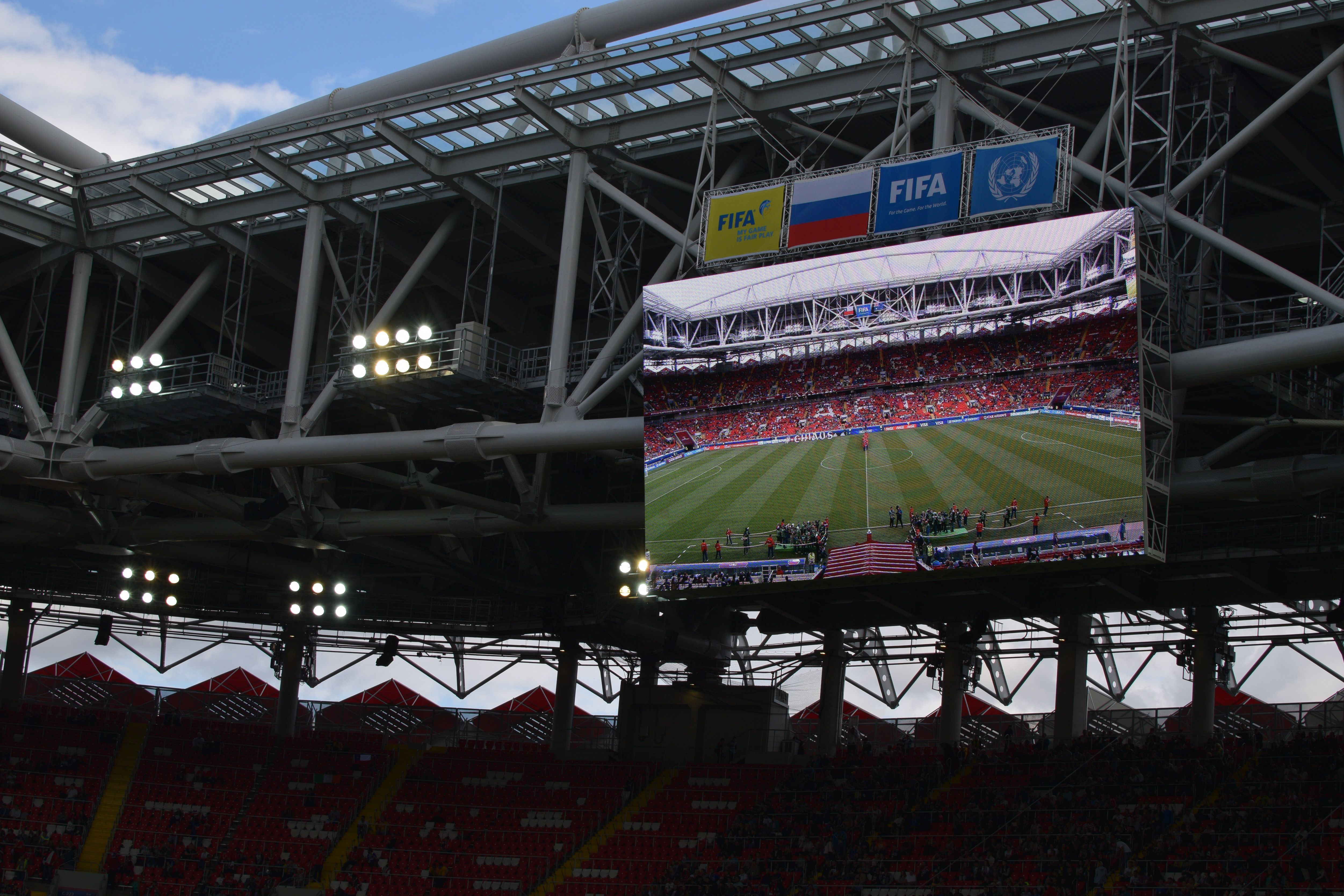 Russian flag Fifa Fair play