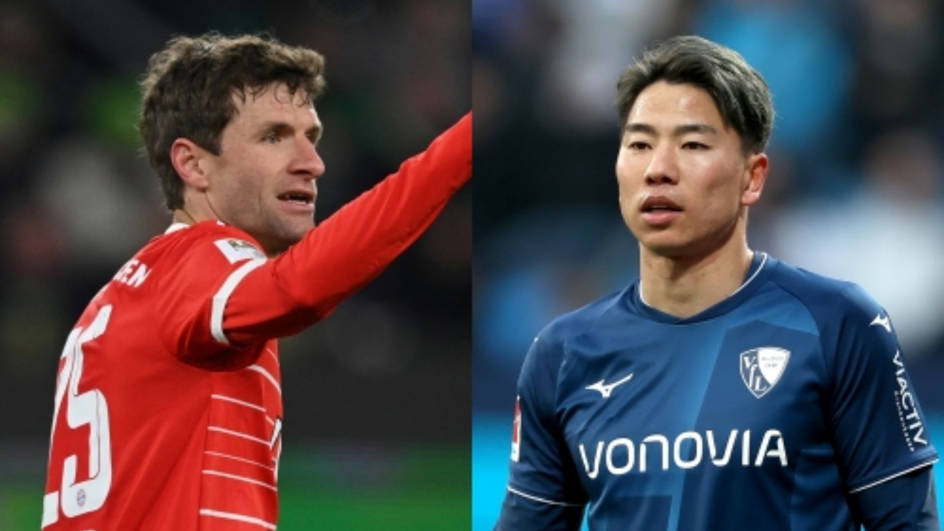 Thomas Müller Bayern Takuma Asano Bochum